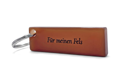 Luma - Malz – Schlüsselanhänger aus Acetat, personalisierbar mit Gravur