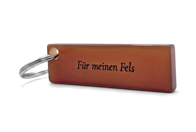 Luma - Malz – Schlüsselanhänger aus Acetat, personalisierbar mit Gravur