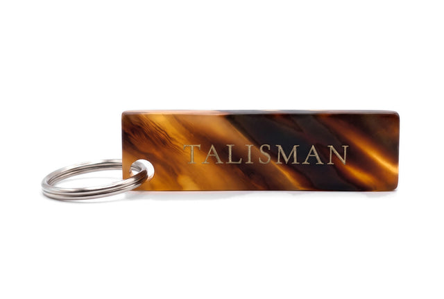 Luma - Talisman – Schlüsselanhänger aus Acetat, personalisierbar mit Gravur